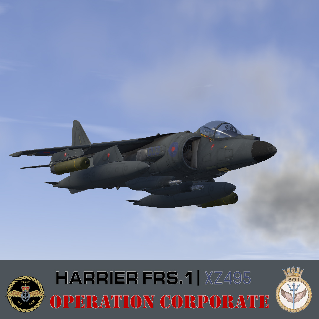 Harrier FRS.1 | XZ495 FKW 82’