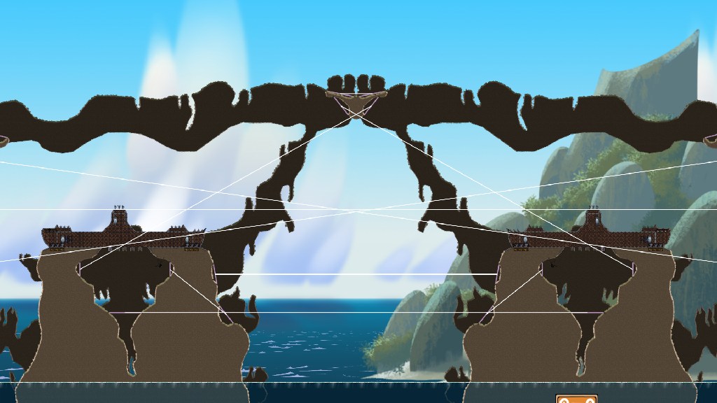 Battleship on Mountain