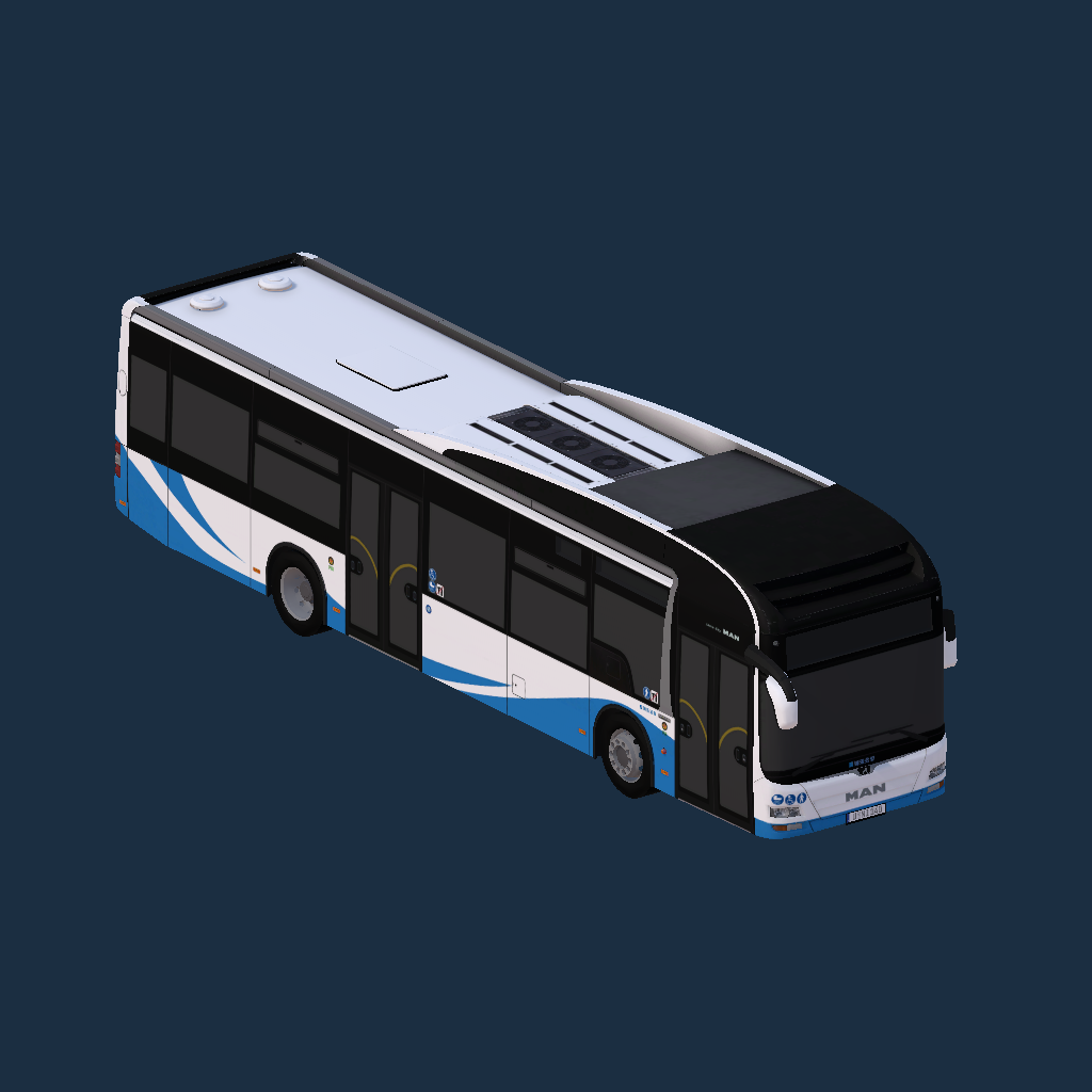 「浦东金高」Man Lion's City Hybrid A37 (Shanghai Pudong Bus Livery) preview