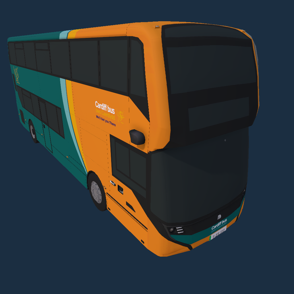 Cardiff Bus Enviro400 EV