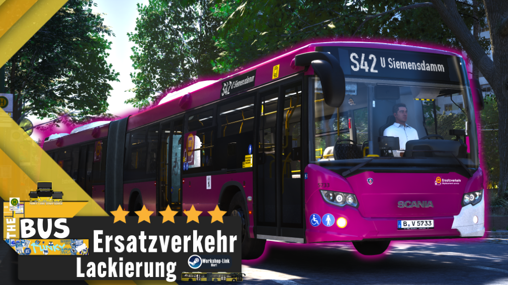 Ersatzverkehr | Scania | Berlin | Lackierung | My Stil |