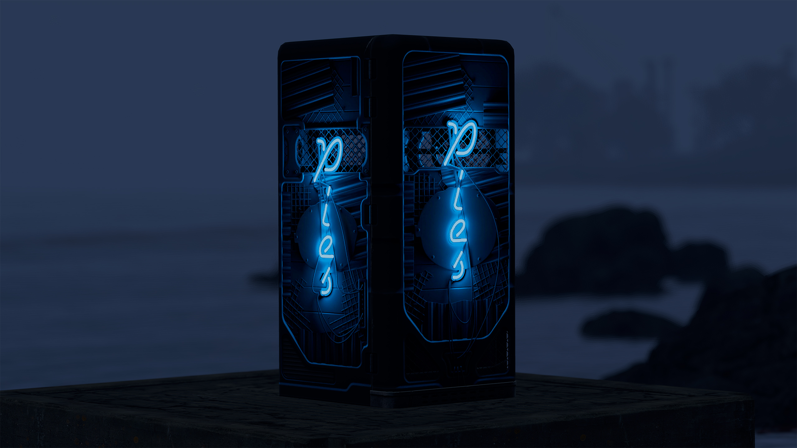 Neon Pies Fridge thumbnail 2
