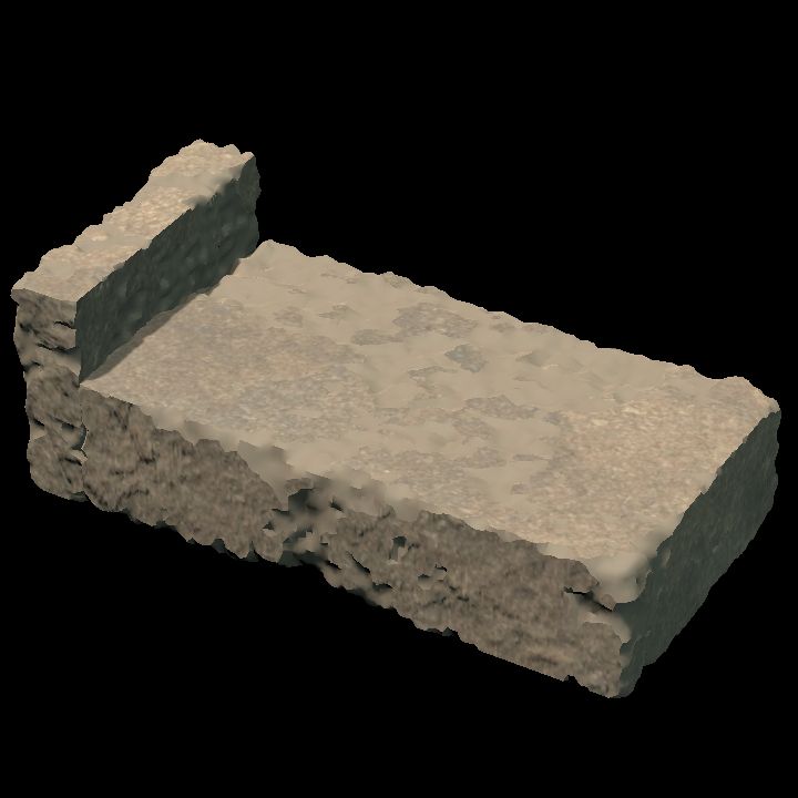 Rock bed single 6
