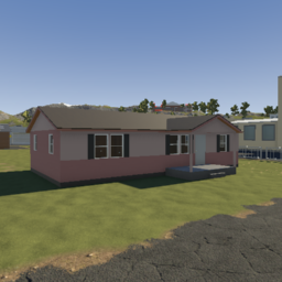 1970s 3 bedroom prefab house (unfurnished)