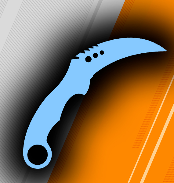 Icon Knife Widowmaker Light Blue | CS 2