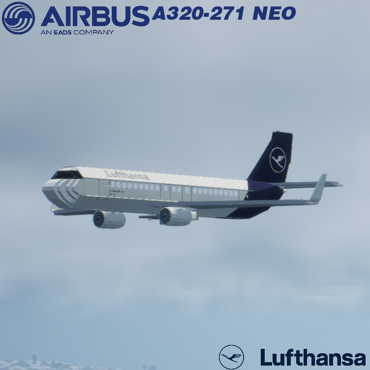 Softbody AIR LINER Airbus A320-271 NEO Lufthansa