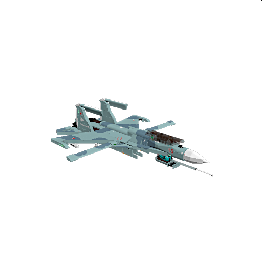 Sukhoi Su-27K - Su-33 [ Flanker D ] by SMITE