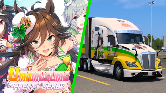 Kenworth T680 2022 Mr. C.B. - Uma Musume: Pretty Derby [Combo Skin]