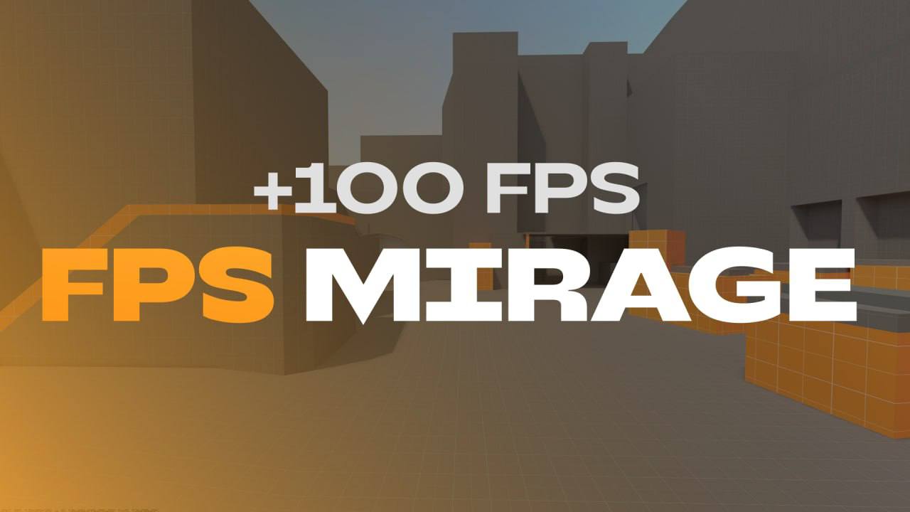 MIRAGE +FPS 100 – Counter-Strike 2 Mod