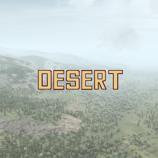 Flatland with Hills Desert (Empty)