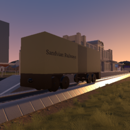 Sandvian Railways Boxcar