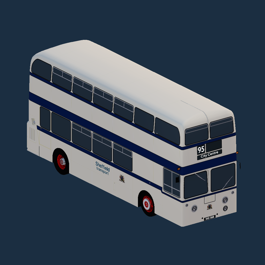 Leyland Atlantean Park Royal (UK) - Sheffield Transport
