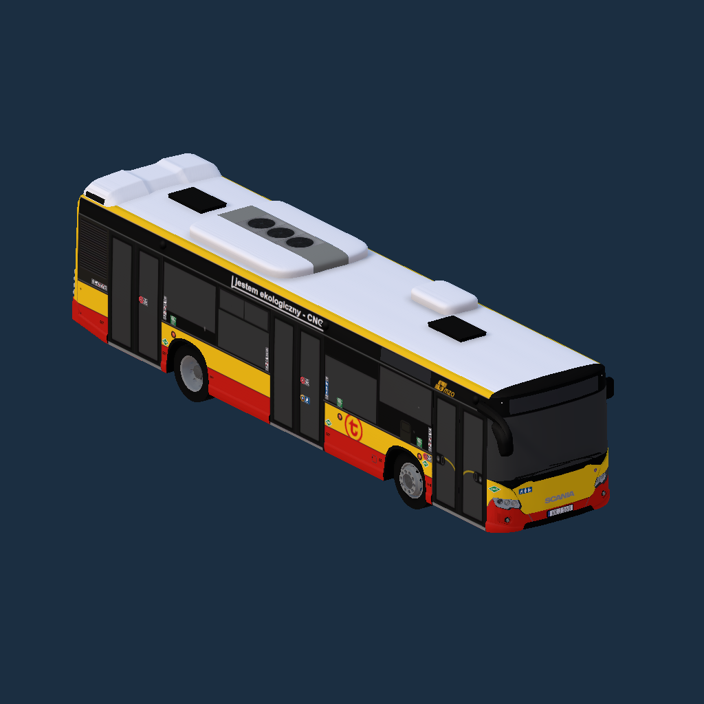 Scania Scania CN280UB Citywide CNG MZA Warszawa z 2024r