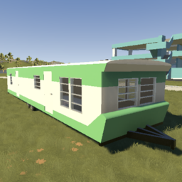 10x43 mobile home 1950s