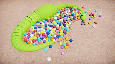 Sleepy Dinosaur Ballpit