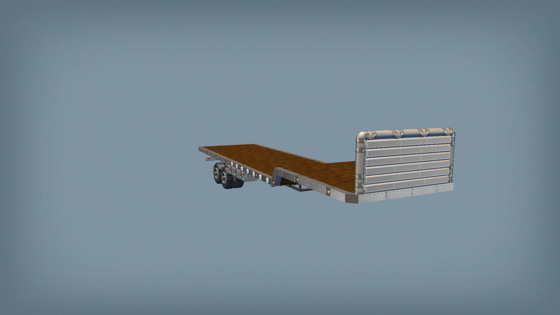 CHOWDER Semi Flatbed Trailer