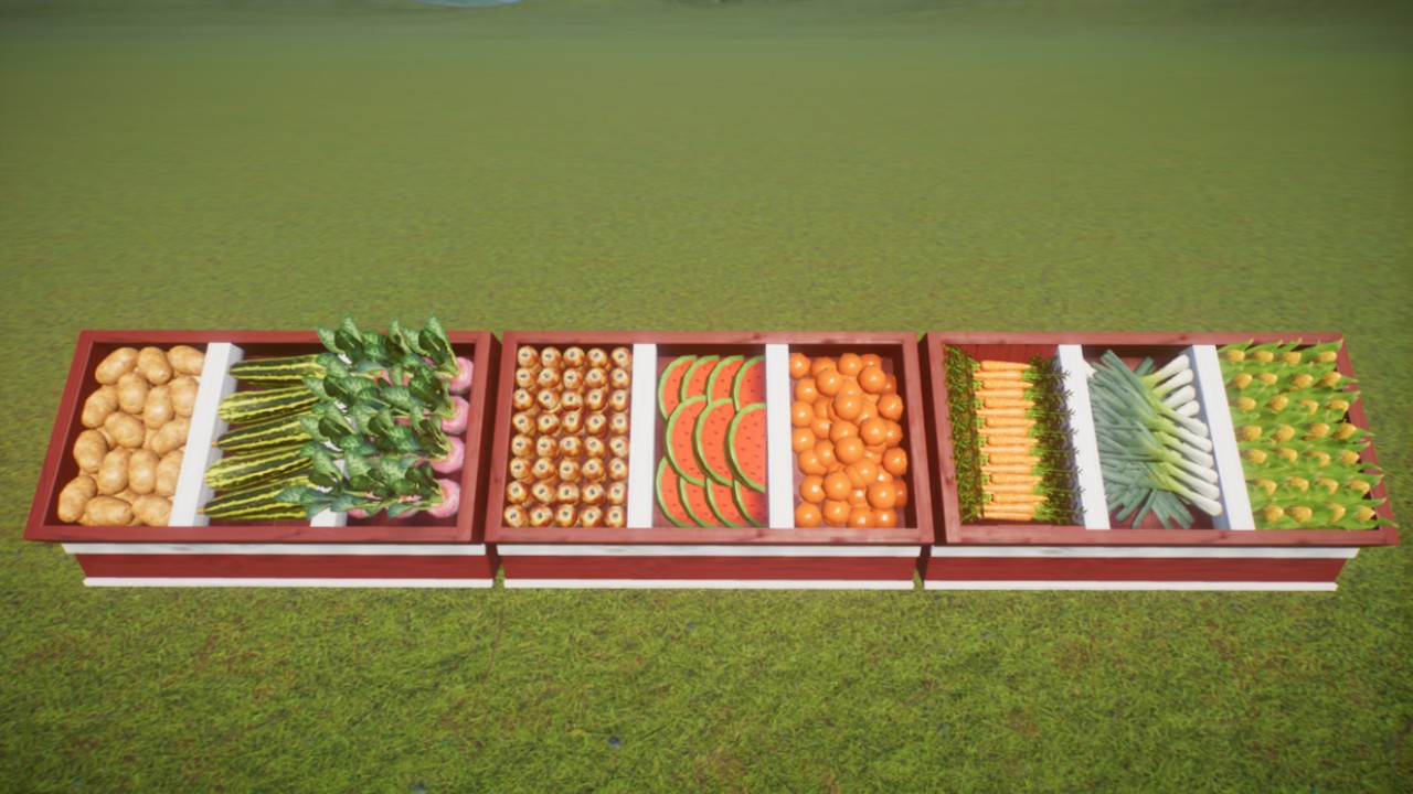 Fruit and Vegetable Stands