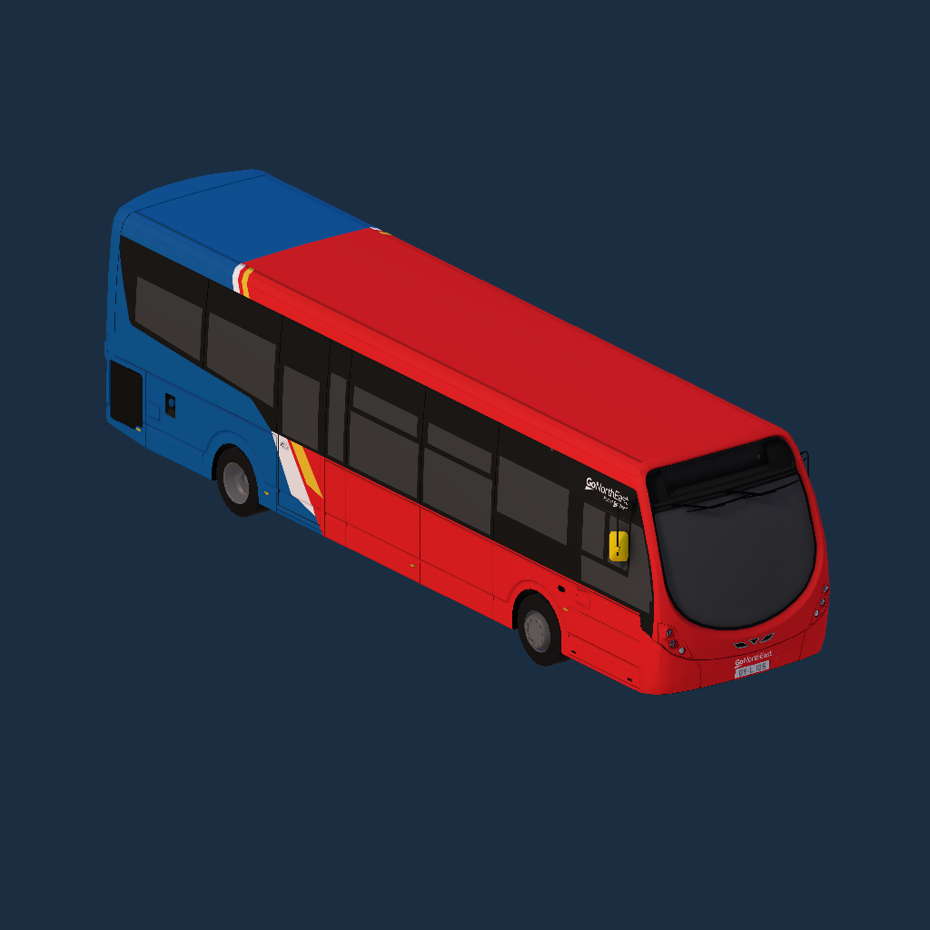 Go North East Wright Streetlite 10.8m (WX12)
