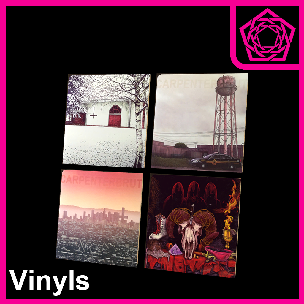Carpenter Brut Vinyls (Prop)