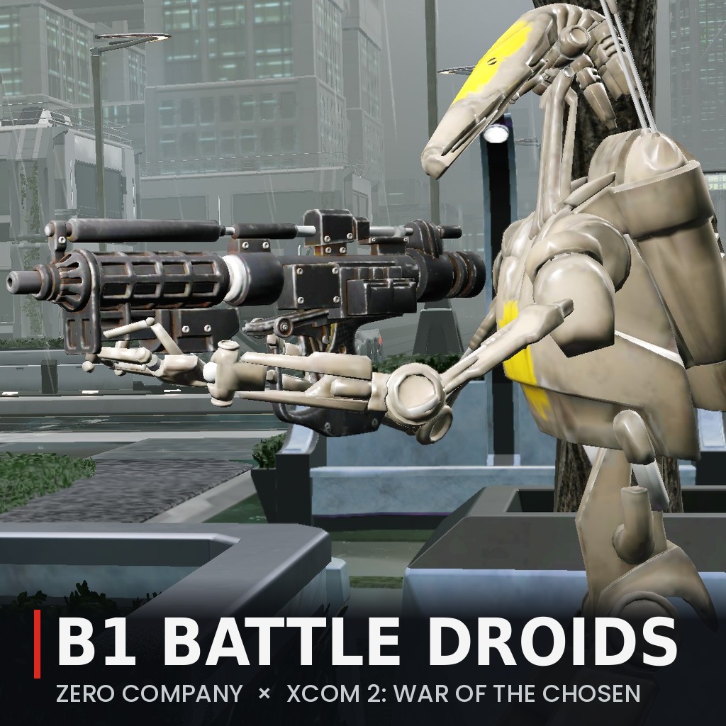 Star Wars Separatist Droids – Zero Company ADVENT Replacer preview