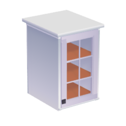Comet's Kitchen Cabinet Right Window