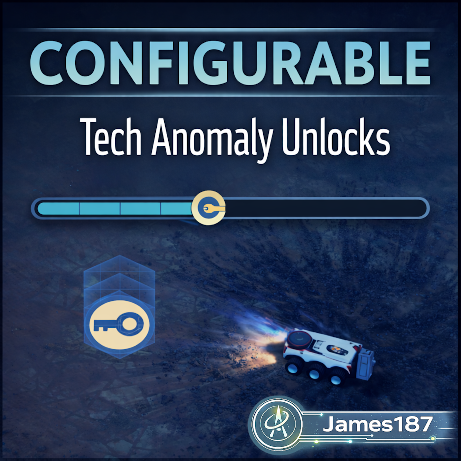 Tech Anomaly Unlocks Are Configurable