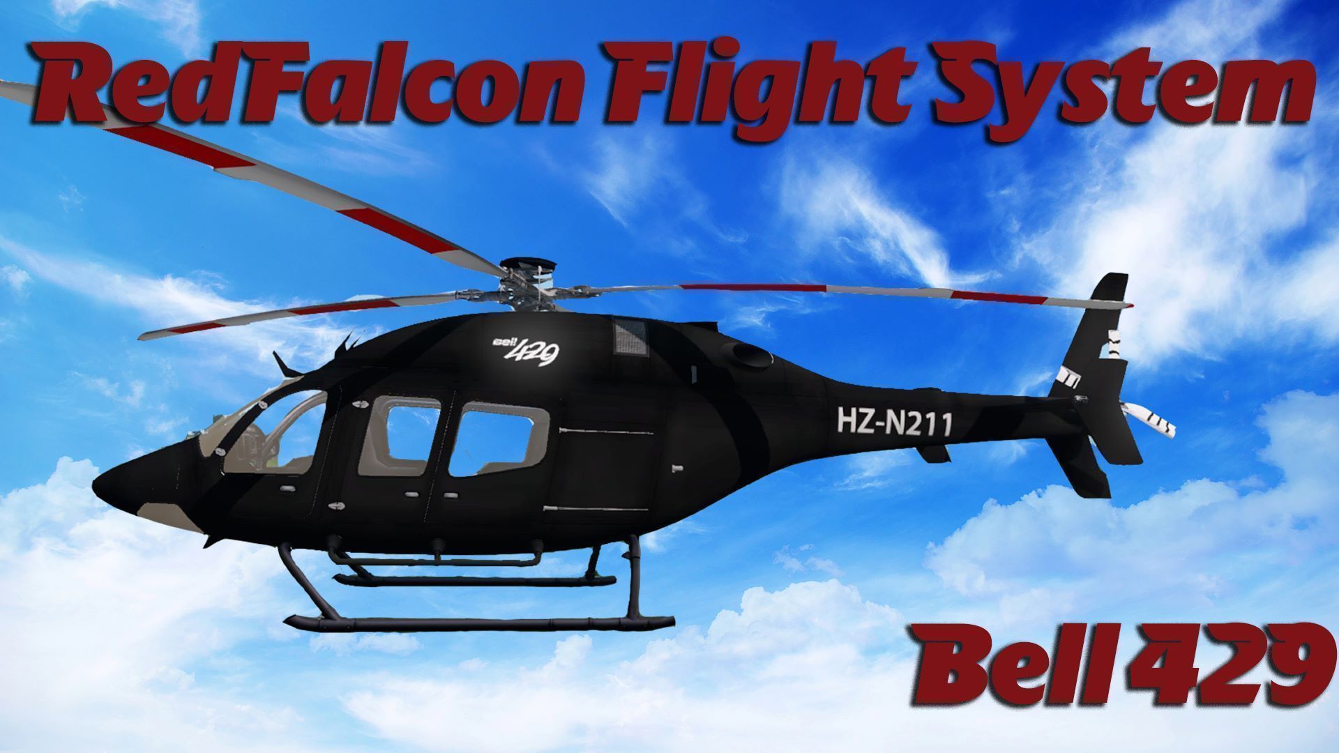 RedFalcon Flight System Heliz - Bell429