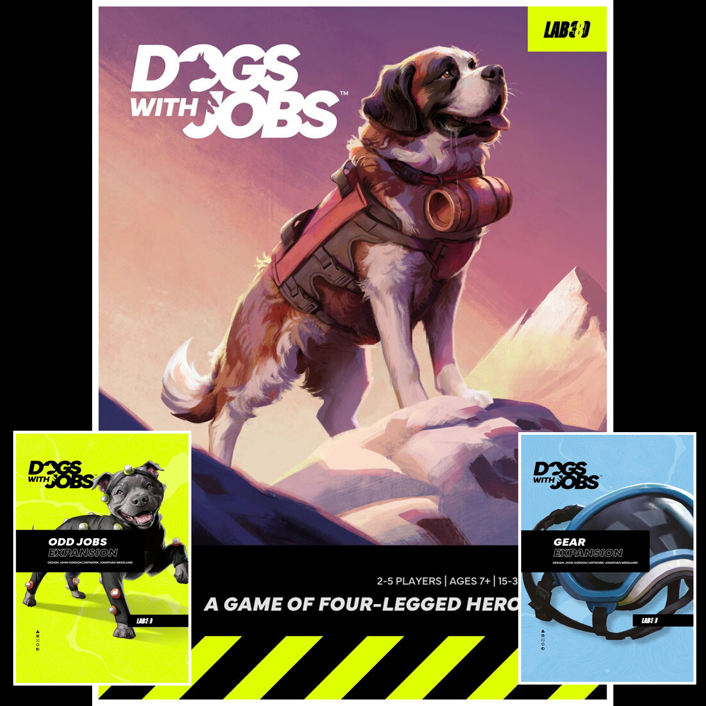 Dogs with Jobs + Expansions (Gear & Odd Jobs)