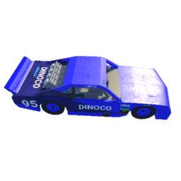 Lightning Mcqueen as a Hypervita Dinoco Edition v5