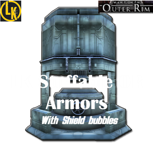 LK Stuffable Outer Rim Armors with shields mod preview for RimWorld