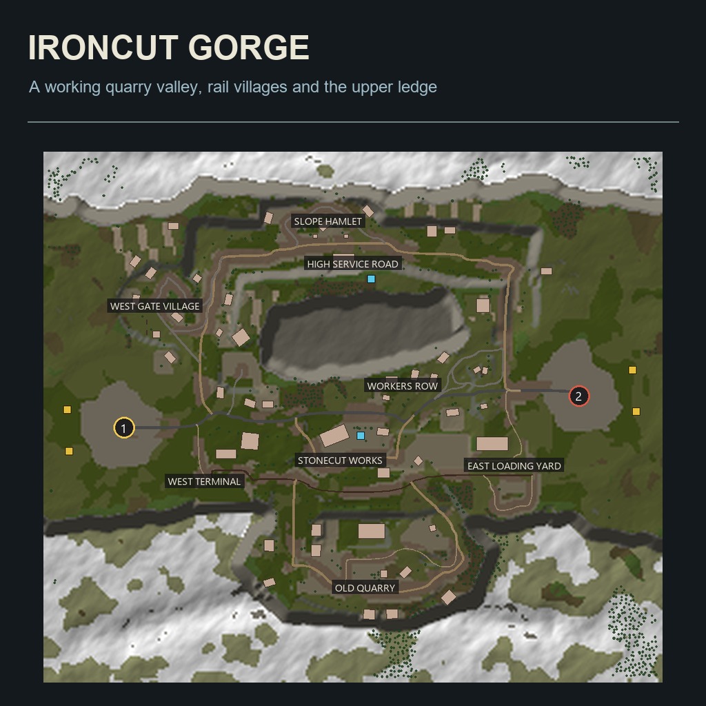 Ironcut Gorge preview