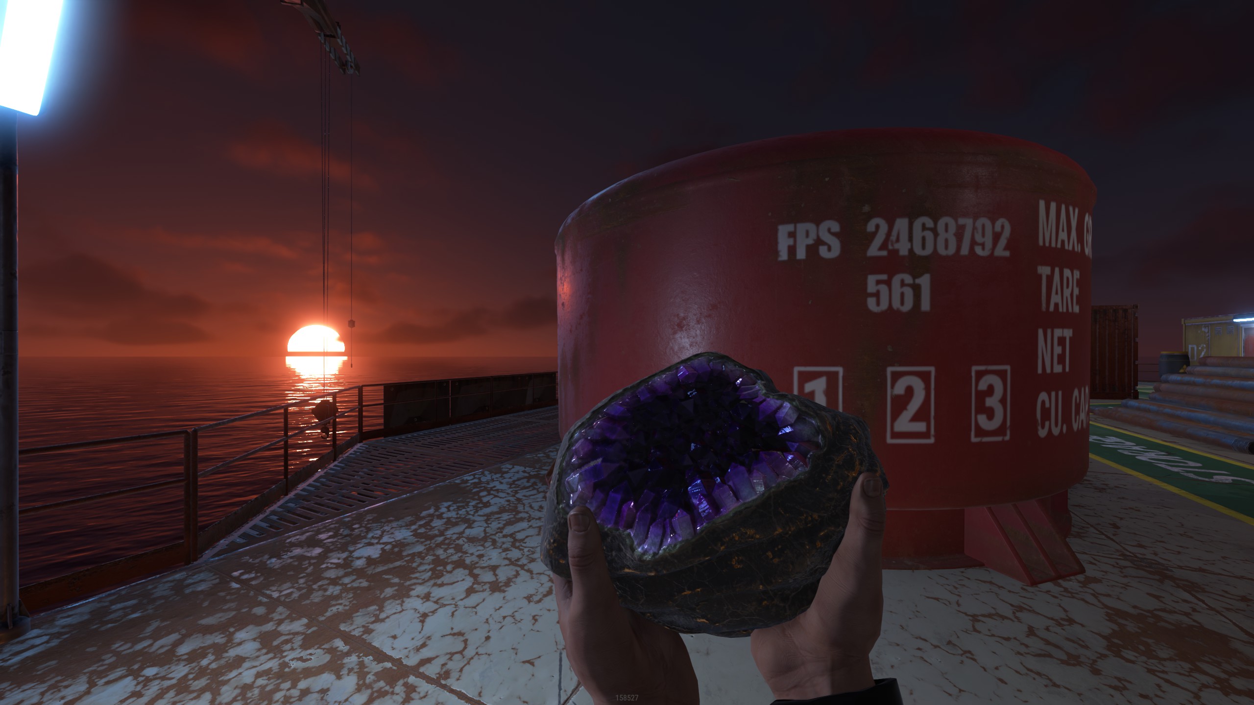 Amethyst Geode Rock thumbnail 7