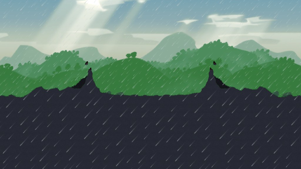 Mountainous terrain Fly (M.K)
