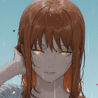 Makima 4K Rain - Chainsaw Man - By: CroSsHaiR-> preview