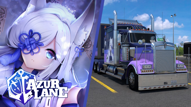 Kenworth W900 IJN Kasumi - Azur Lane [Combo Skin]