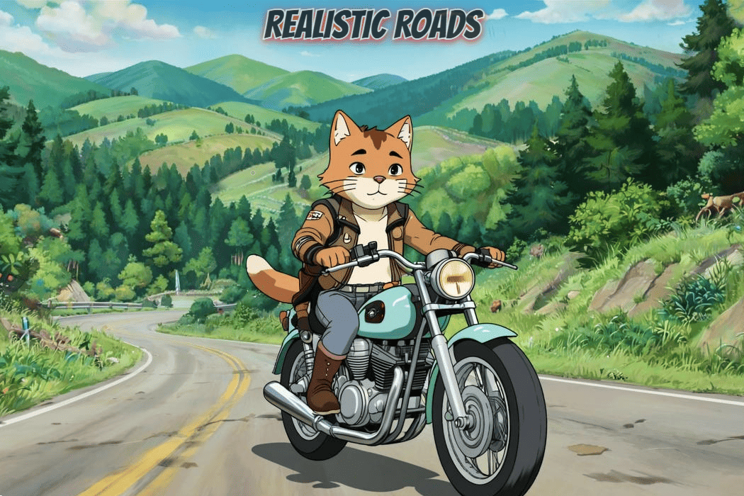 [V] Realistic Roads mod preview for RimWorld