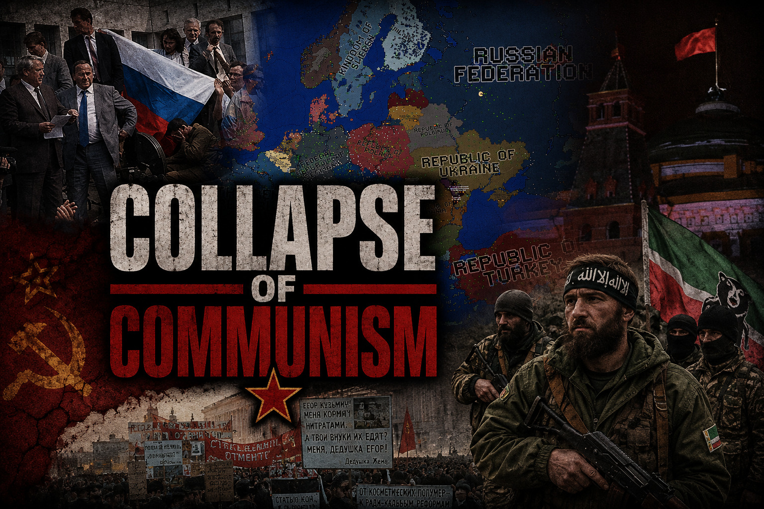 Europe 1991 - Сollapse of Сommunism
