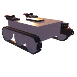 dumb ahh looking pooping cargo rover