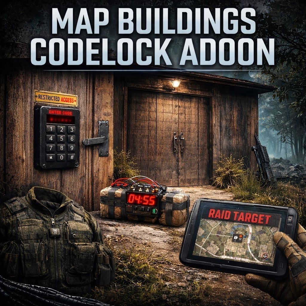 CBD Map Buildings Codelock Addon