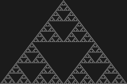 Sierpinski's Triangle 8 Iterations -JF-