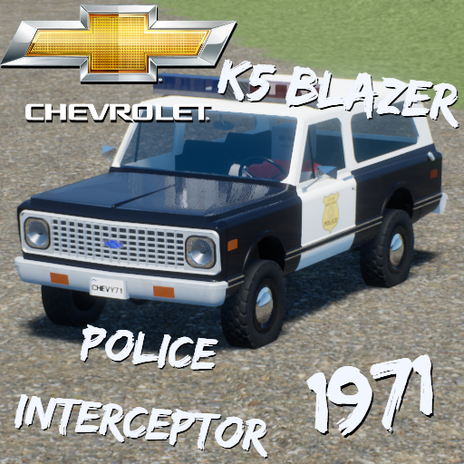 1971 Chevrolet K/5 Blazer Police interceptor