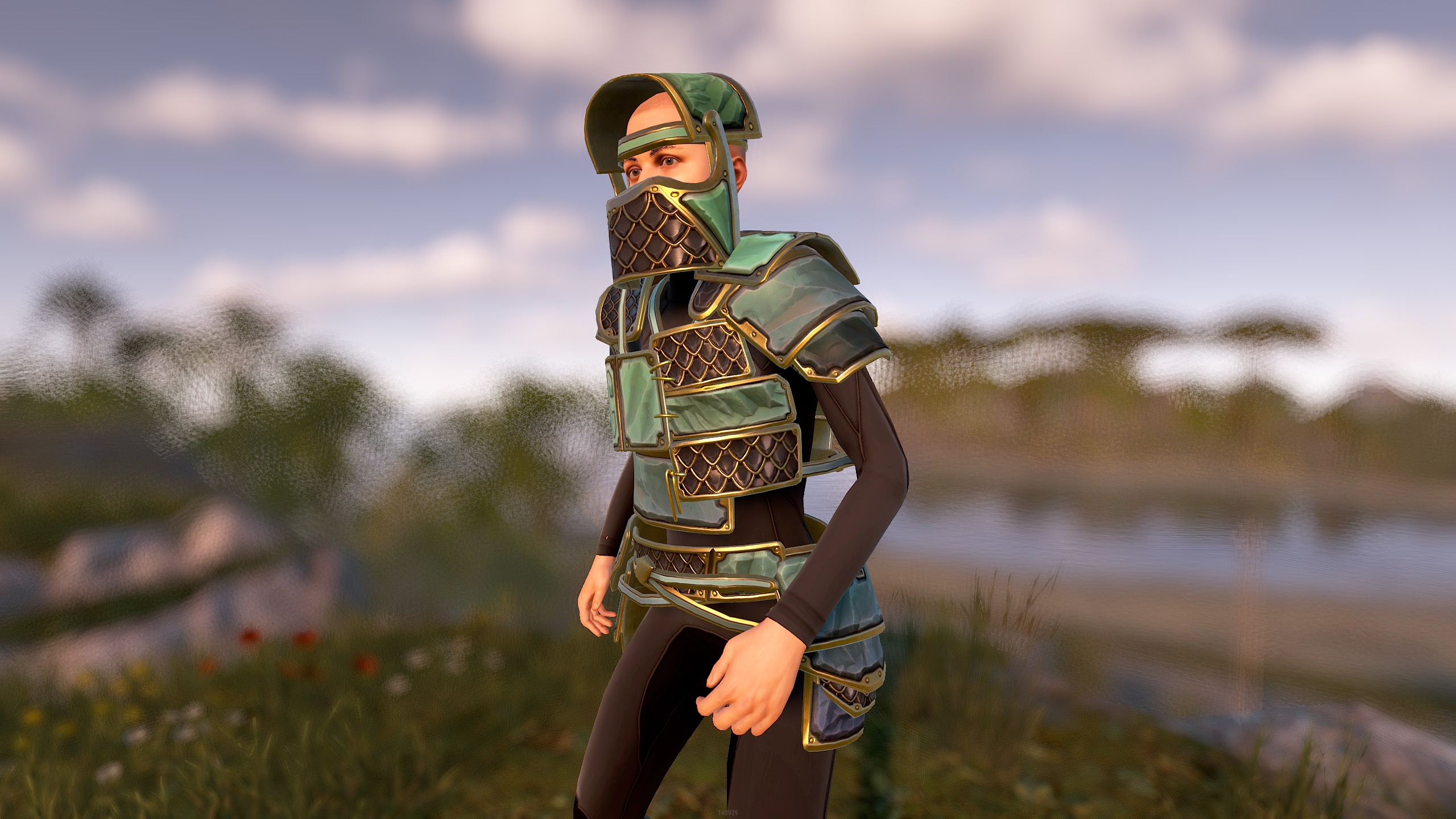 Jade Dragon Helmet thumbnail 7