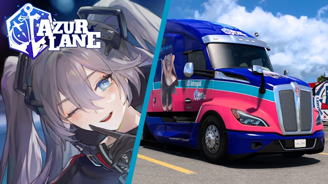 Kenworth T680 2022 USS Intrepid - Azur Lane [Combo Skin]