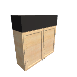 100cm Wide Hanging Cabinet - Center V2