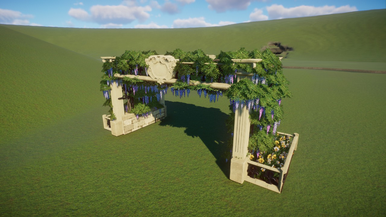 Cottage Glen Path Arbor