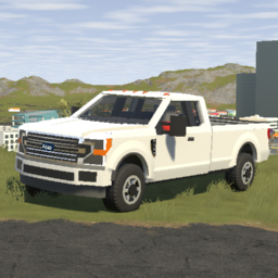 2020 Ford F-250 Extended Cab Limited [Low Poly]