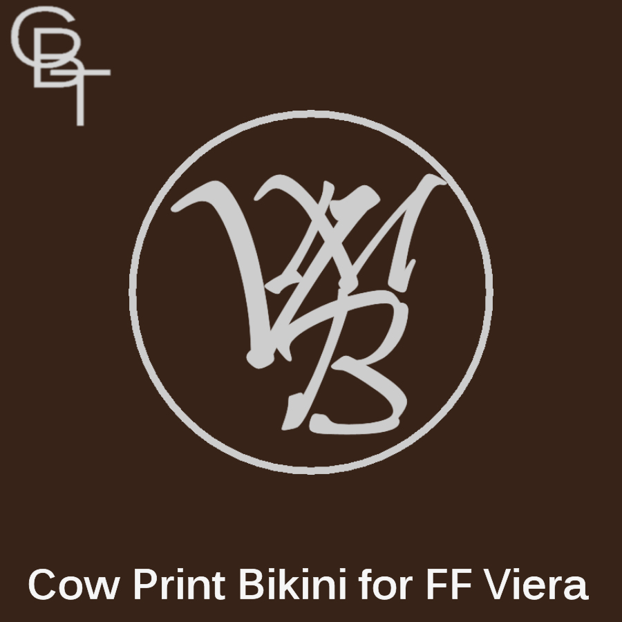Cow Print Bikini for FF Viera