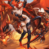 放置天使 Idle Angels-灰烬龙女 Ember Dragon-炽焰战狂 preview