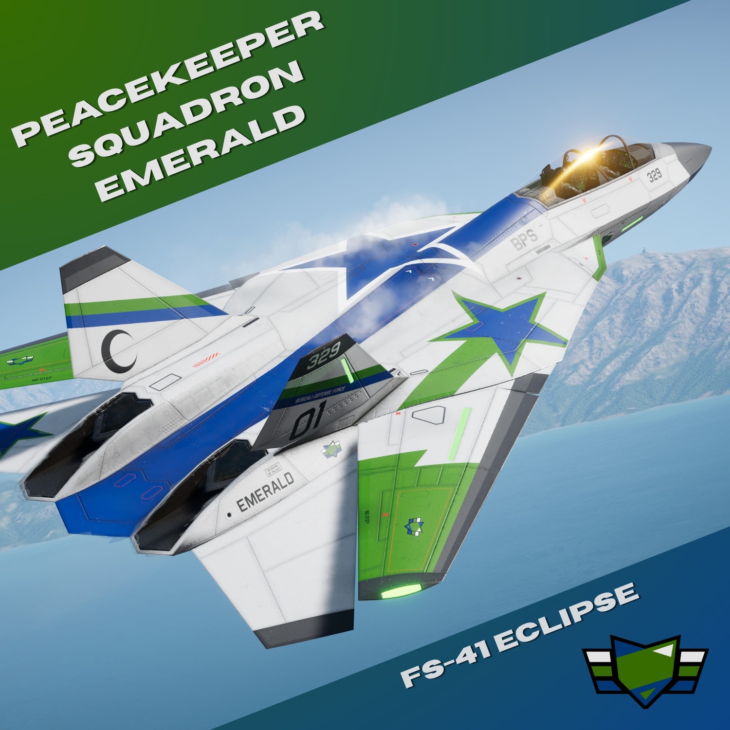 BDF Peacekeeper Squadron Emerald - FS-41 Eclipse