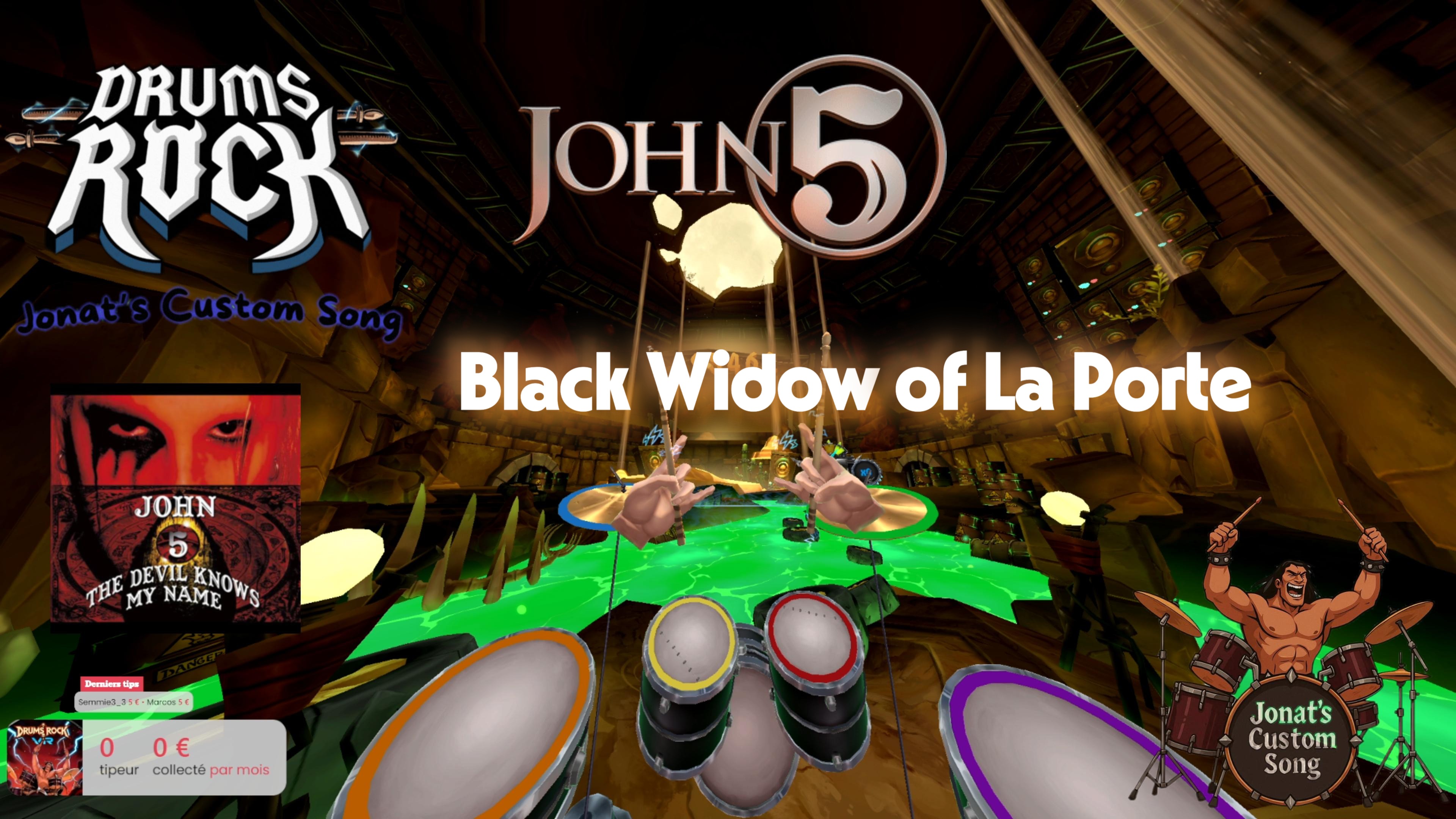 John 5 featuring Jim Root - Black Widow of La Porte